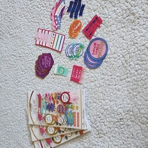 Self Care Sticker Set - Pink and Multicolor by Shawna Clingerman (125+ stickers)